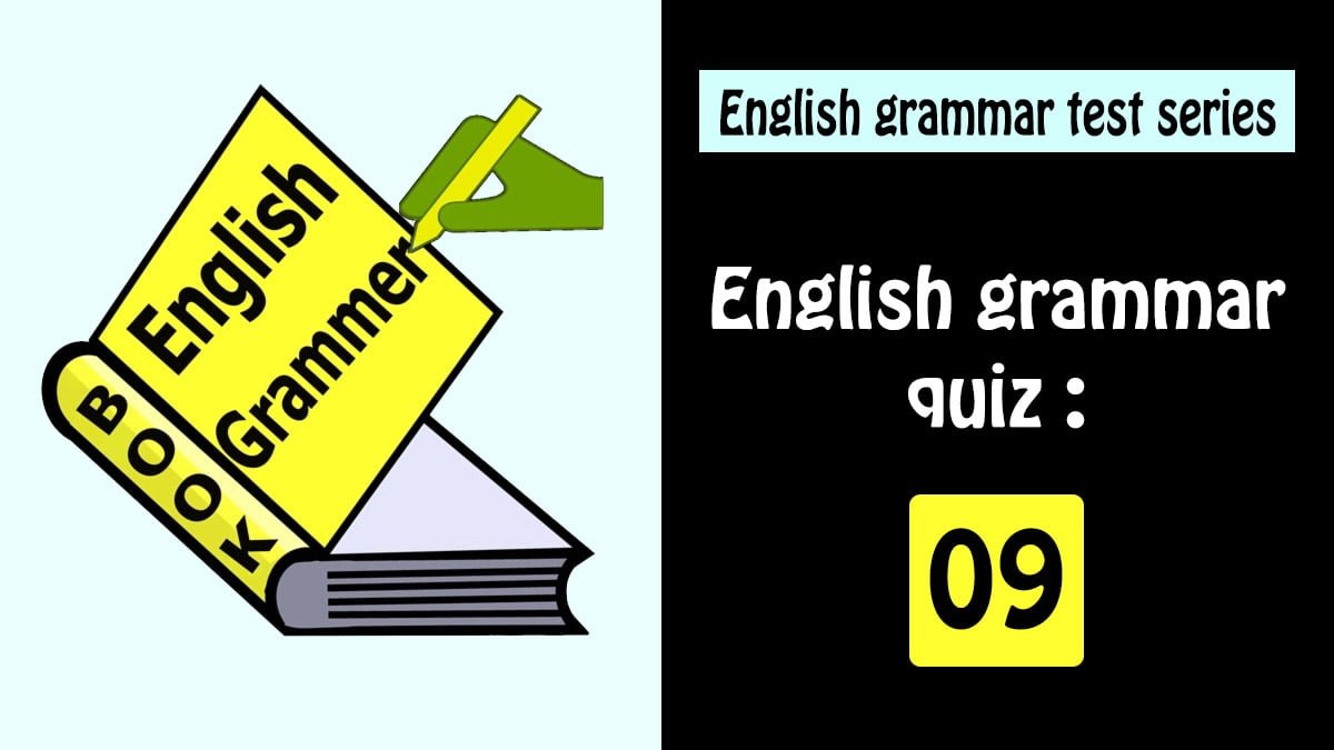 English grammar quiz 09