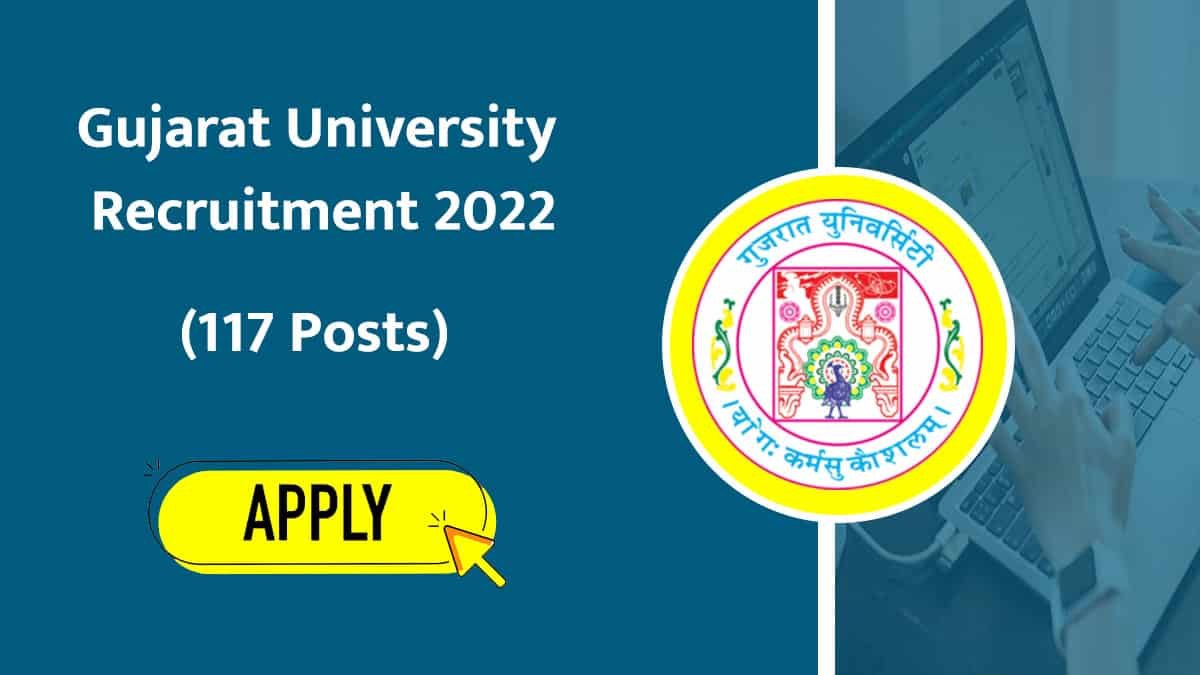 Gujarat University Recruitment 2022